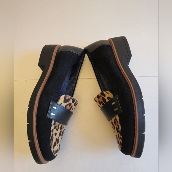 Dr. Scholl's Women's Be Free Animal Print  Comfort Loafers Black Size 9.5 - Picture 9 of 16